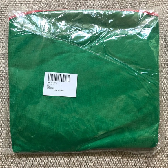 UNOMOR Christmas Xmas Tree Skirt Circle Snowman Pattern Base Cover Decoration - Picture 4 of 4